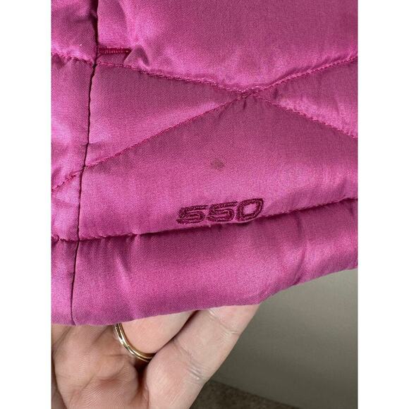 The North Face Pink Goose Down 700 Fill Puffer Vest XS Ski Hike Gorpcore Outdoor - Picture 3 of 10
